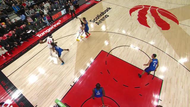 Pascal Siakam with an and one vs the Orlando Magic