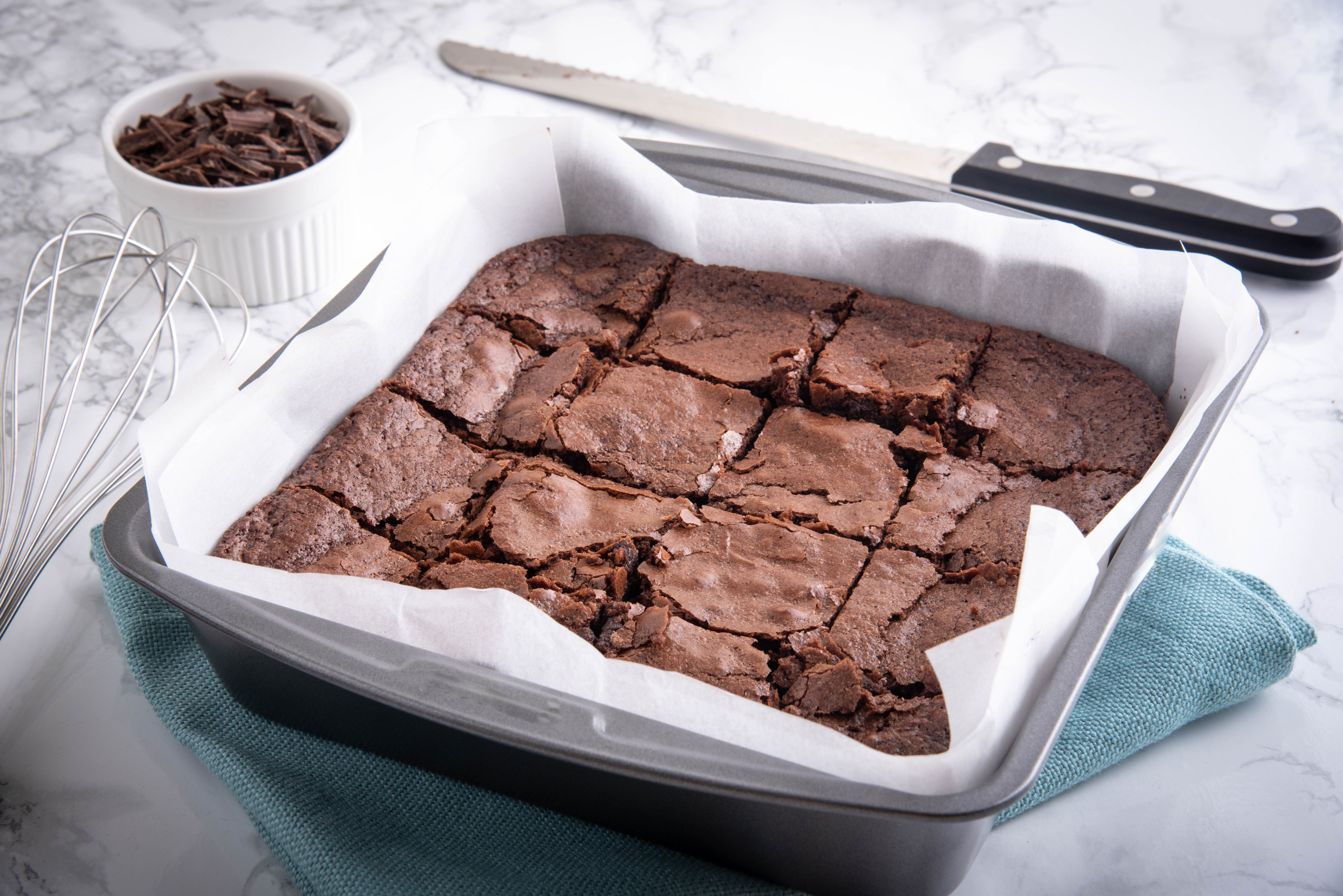 Die ultimativen Brownies backen mit nur drei Zutaten!