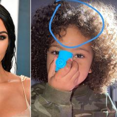 Kim Kardashian Jokes Son Saint, 5, 'Still Looks Cute' After Cutting His Own Hair with Kid Scissors