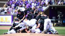 HEAR IT: Radio call of last out in Evansville baseball's NCAA regional championship