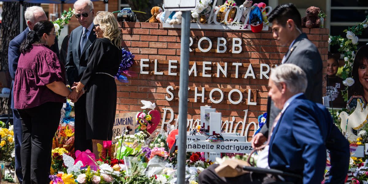 Texas Gov. Greg Abbott Loudly Booed At Uvalde Memorial Site