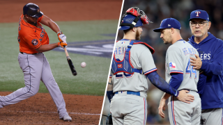 Astros take Game 5 after benches clear against Rangers – NBC4 Washington