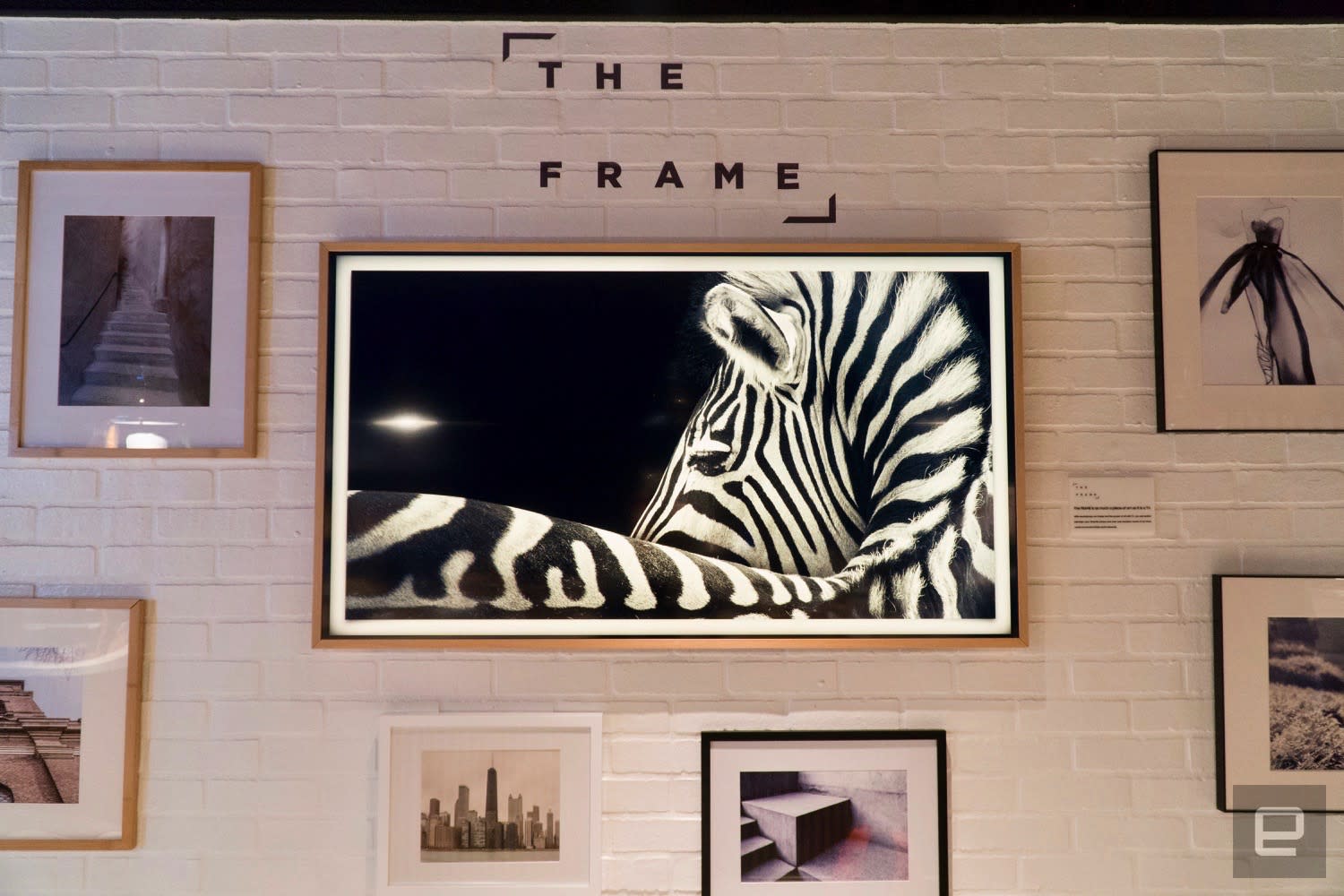 Samsung S The Frame Tv Blends In With The Art On Your Wall Engadget