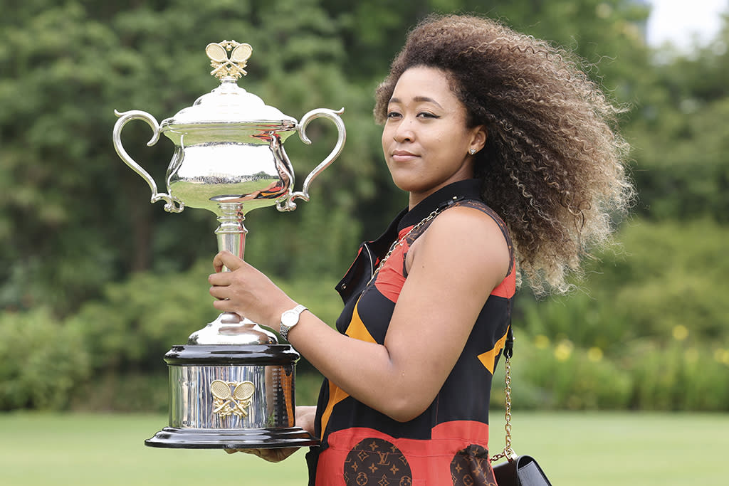 Naomi Osaka Is Decked Out in Louis Vuitton to Celebrate Winning the