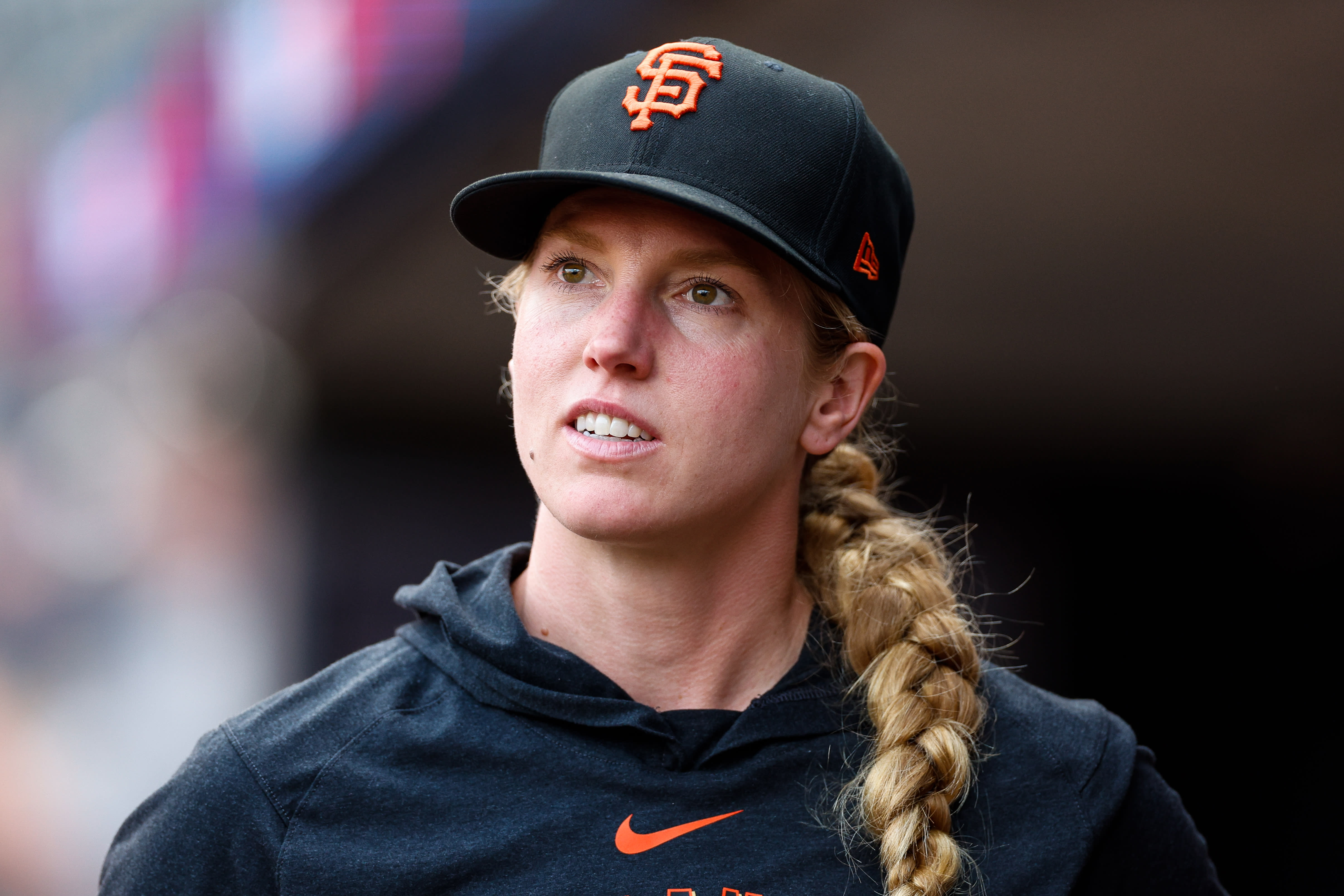 Alyssa Nakken with Kim Ng, the first female general manager in MLB