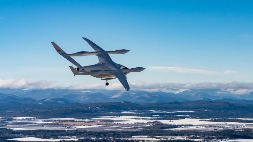 Beta Technologies Alia electric aircraft