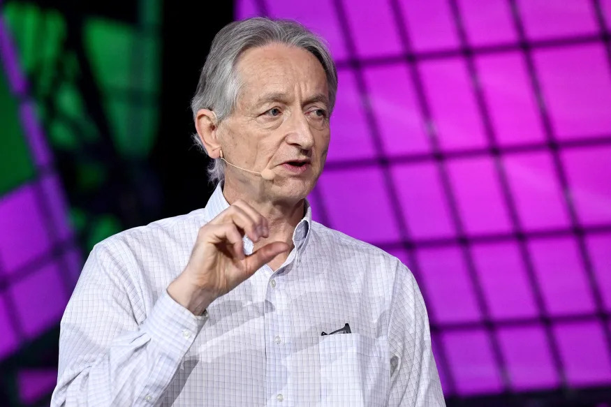 Geoffrey Hinton at Collision 2023