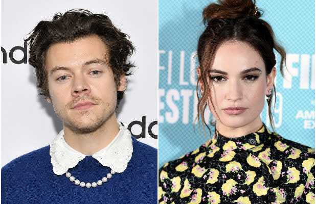 Harry Styles and Lily James in Talks to Star in 'My ...