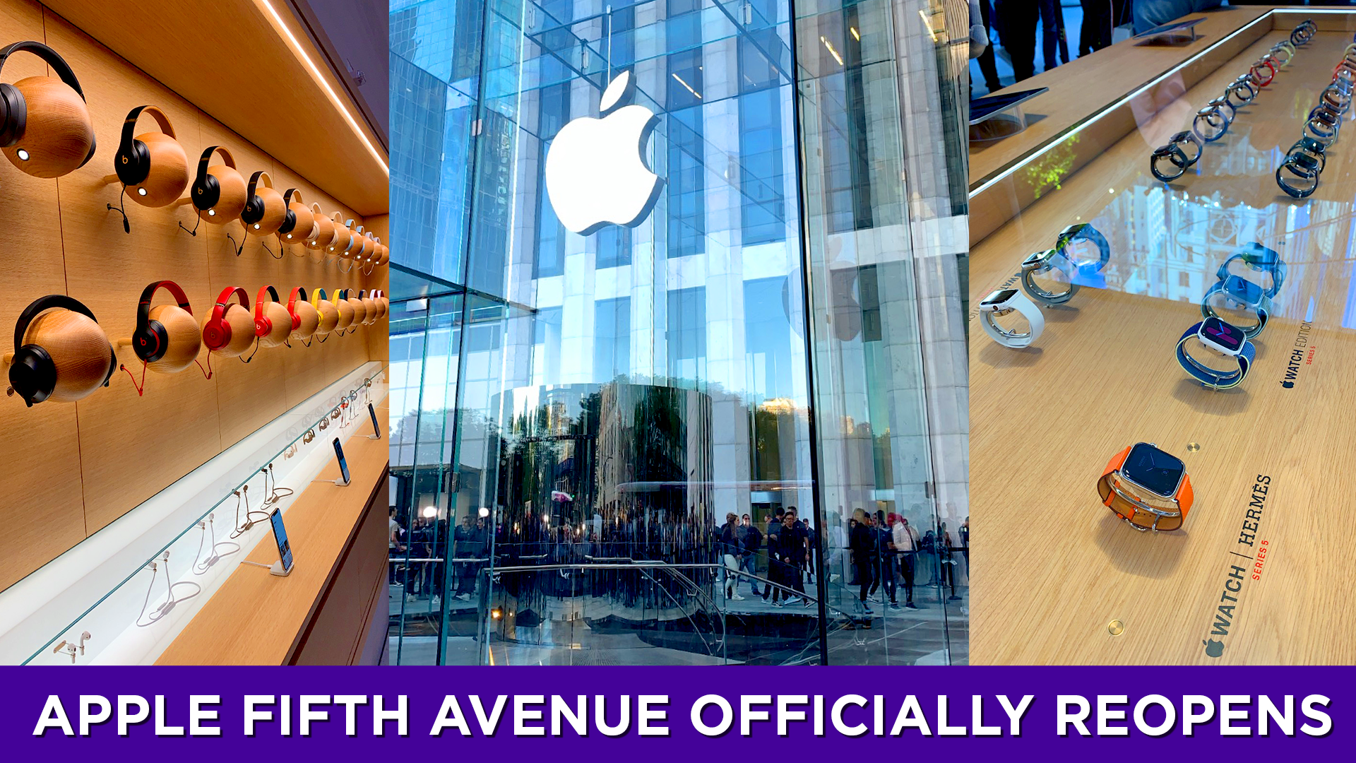 The Newly Reopened NYC Apple Flagship - New York Apple Store Photos
