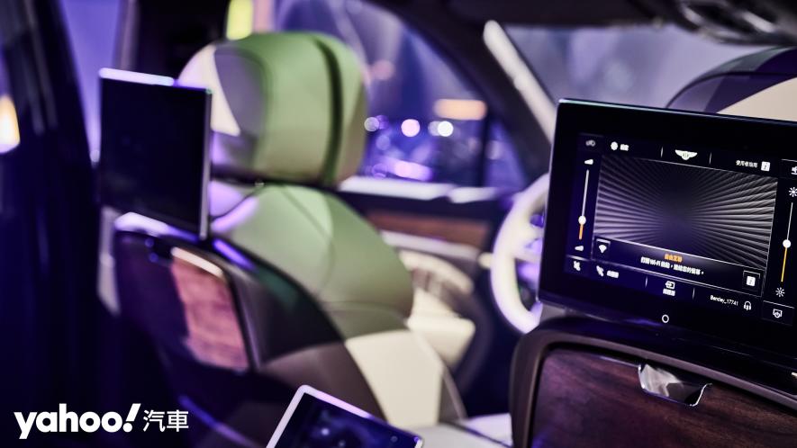 Rear Entertainment System提供雙10.1吋觸控面板則如同錦上添花般給予Bentayga EWB最全面的極致享受。 - 6