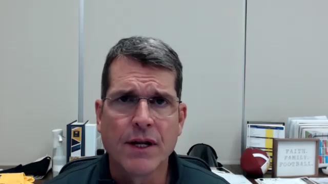 Michigan football's Jim Harbaugh sets expectations for 2020