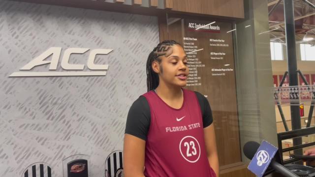 Watch: Florida State women’s basketball’s Erin Howard talks about returning home to play Wisconsin