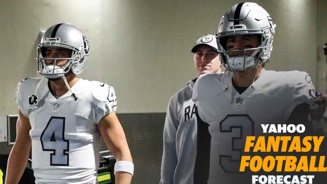 What’s next for Derek Carr, Raiders after benching? | Yahoo Fantasy Football Forecast
