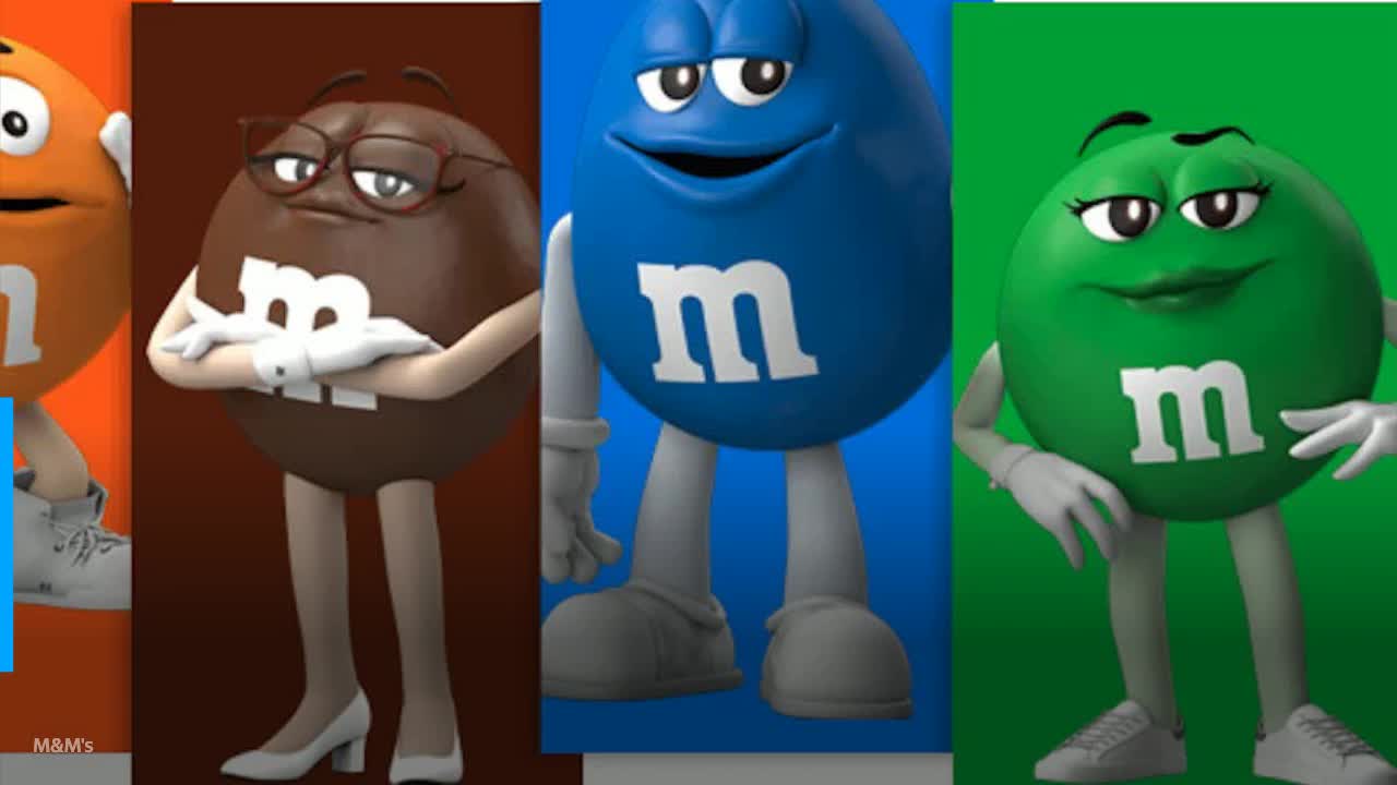 M&M's say goodbye to high heels