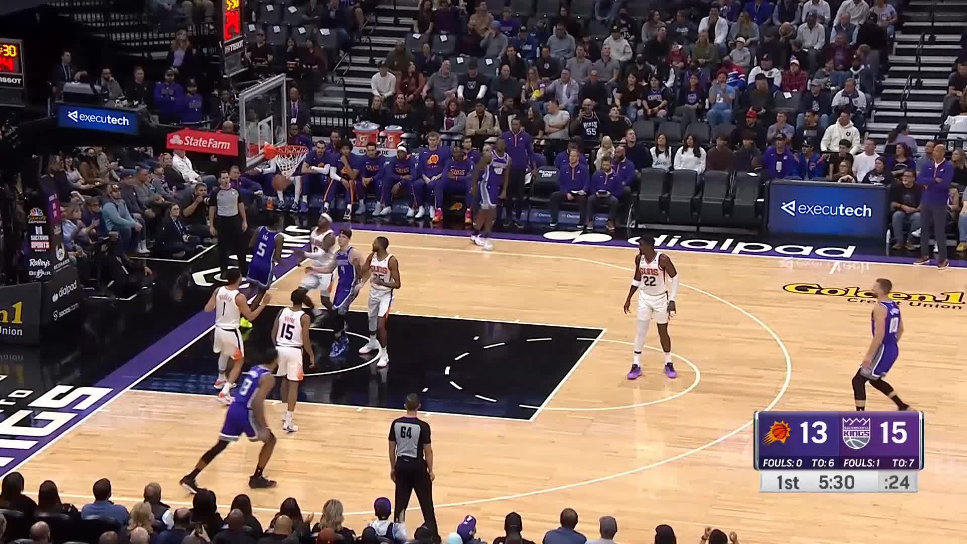 De'Aaron Fox, Domantas Sabonis and Malik Monk all score 30-plus in Kings'  19-point comeback win over Nuggets 