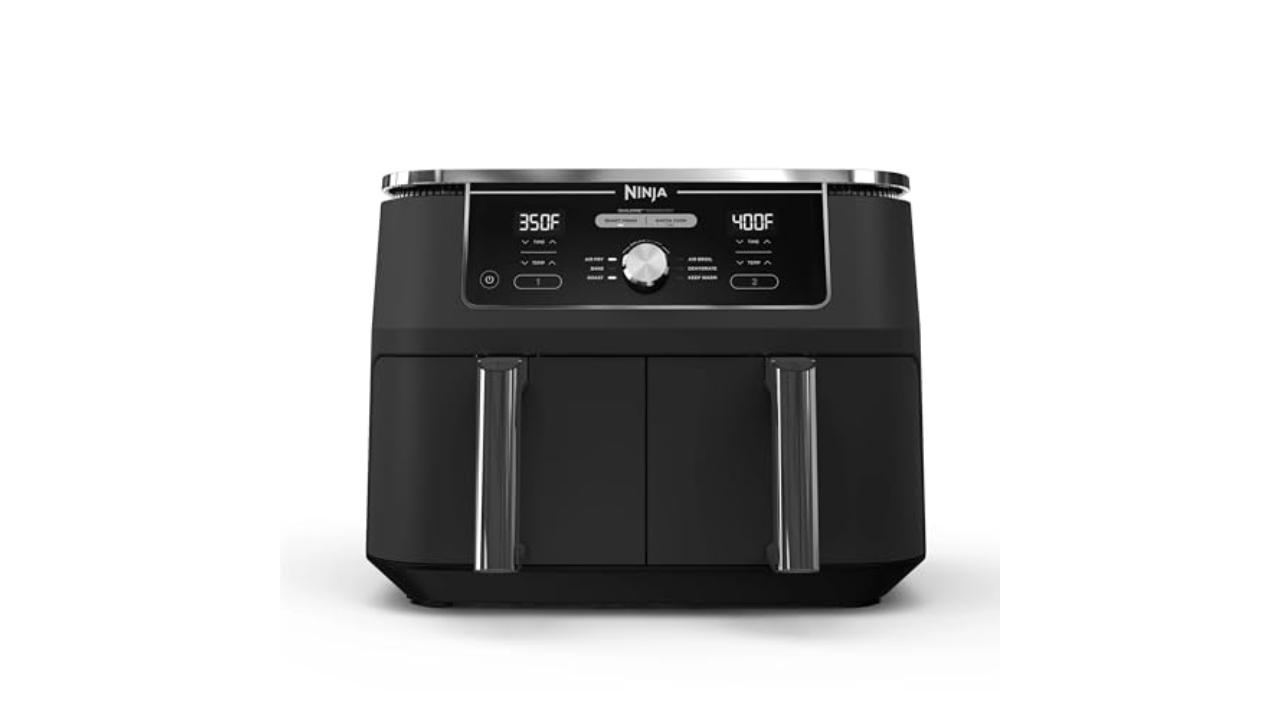 Ninja Foodi XL 2-Basket , 10 QT Air Fryer DZ300 