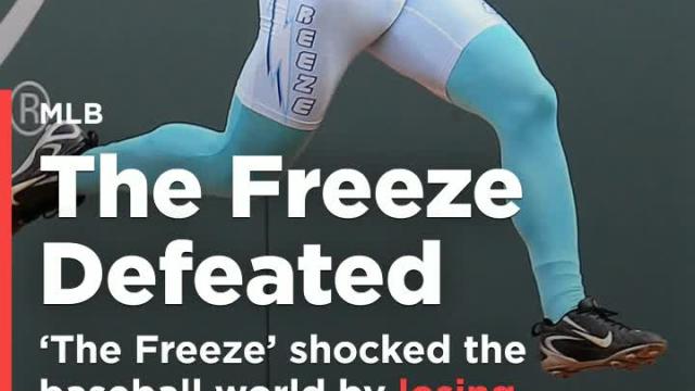 'The Freeze' shocked the baseball world by losing a race