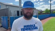 VIDEO: MTSU softball hitting coach Bryce Brentz discusses first season