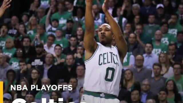 Avery Bradley threw flames, and the Celtics torched the Wizards in Game 5