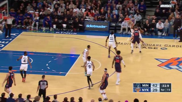 Top dunks from New York Knicks vs. Minnesota Timberwolves