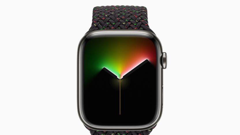 Apple Watch Black Unity 2022 strap and face