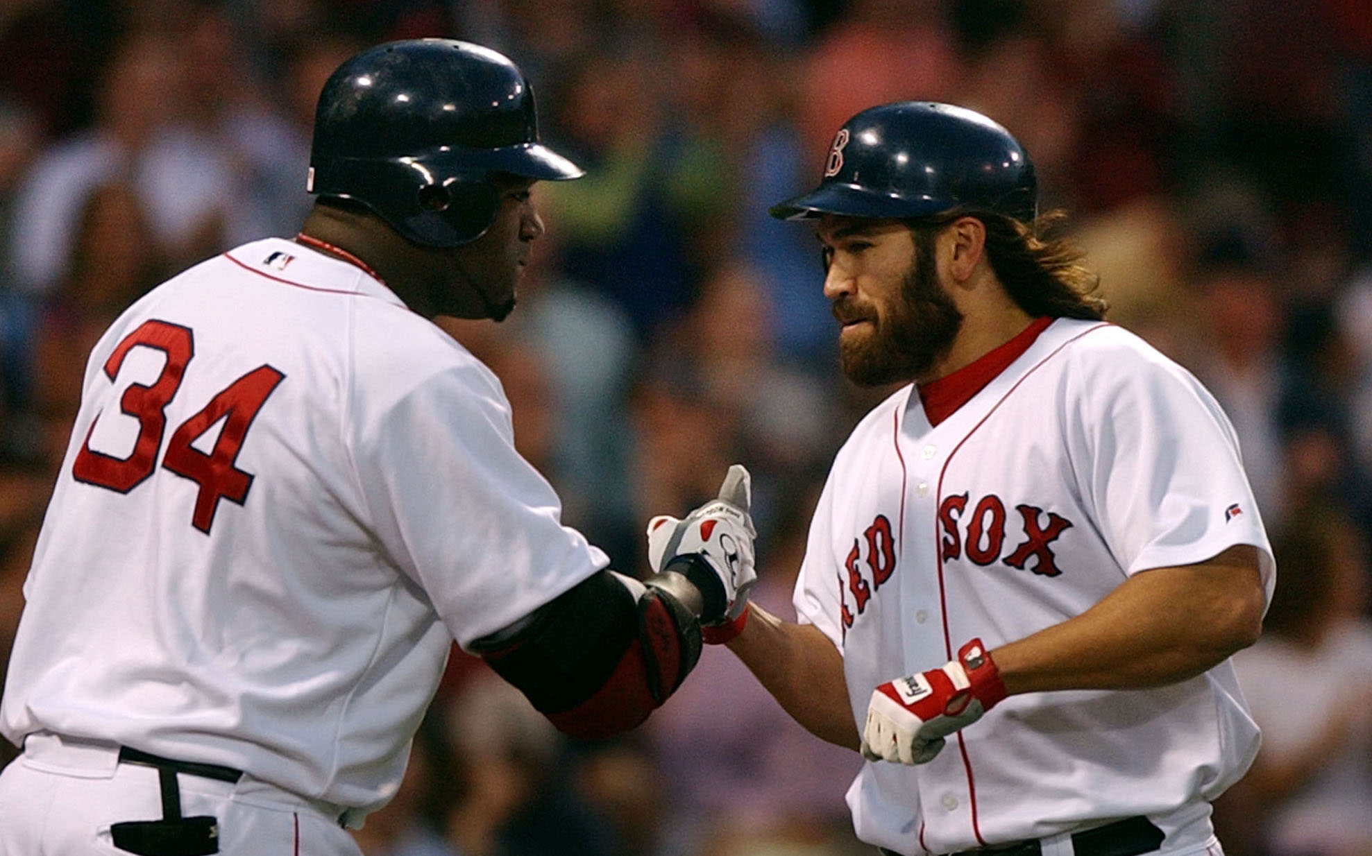 johnny damon red sox jersey