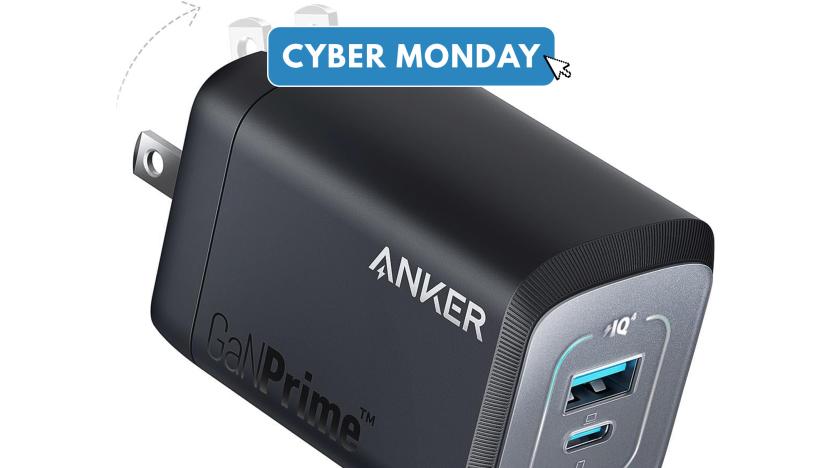 An Anker wall charger