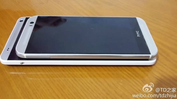 中国移动版htc M8 写真流出 正面似乎没有用上金属 Engadget 日本版