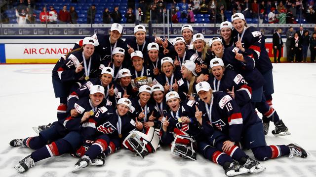 Olympic women's ice hockey team forged unique bond through boycott for equal pay