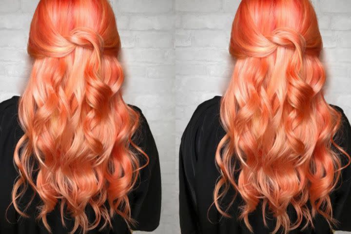 Tangerine hair is a great way to prove you&apos;re ready for summer