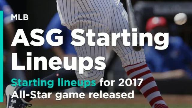 MLB All-Star Game 2017: AL and NL starting lineups