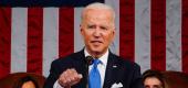 President Biden addresses a joint session of Congress in the House chamber of the U.S. Capitol in Washington, U.S., April 28, 2021. (Melina Mara/Pool via Reuters)