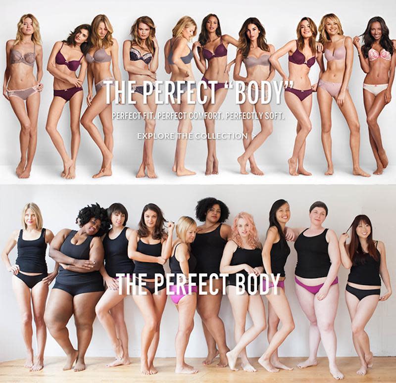 Victoria's Secret sparks anger over 'Perfect Body' advert