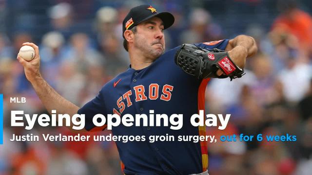 Justin Verlander undergoes groin surgery