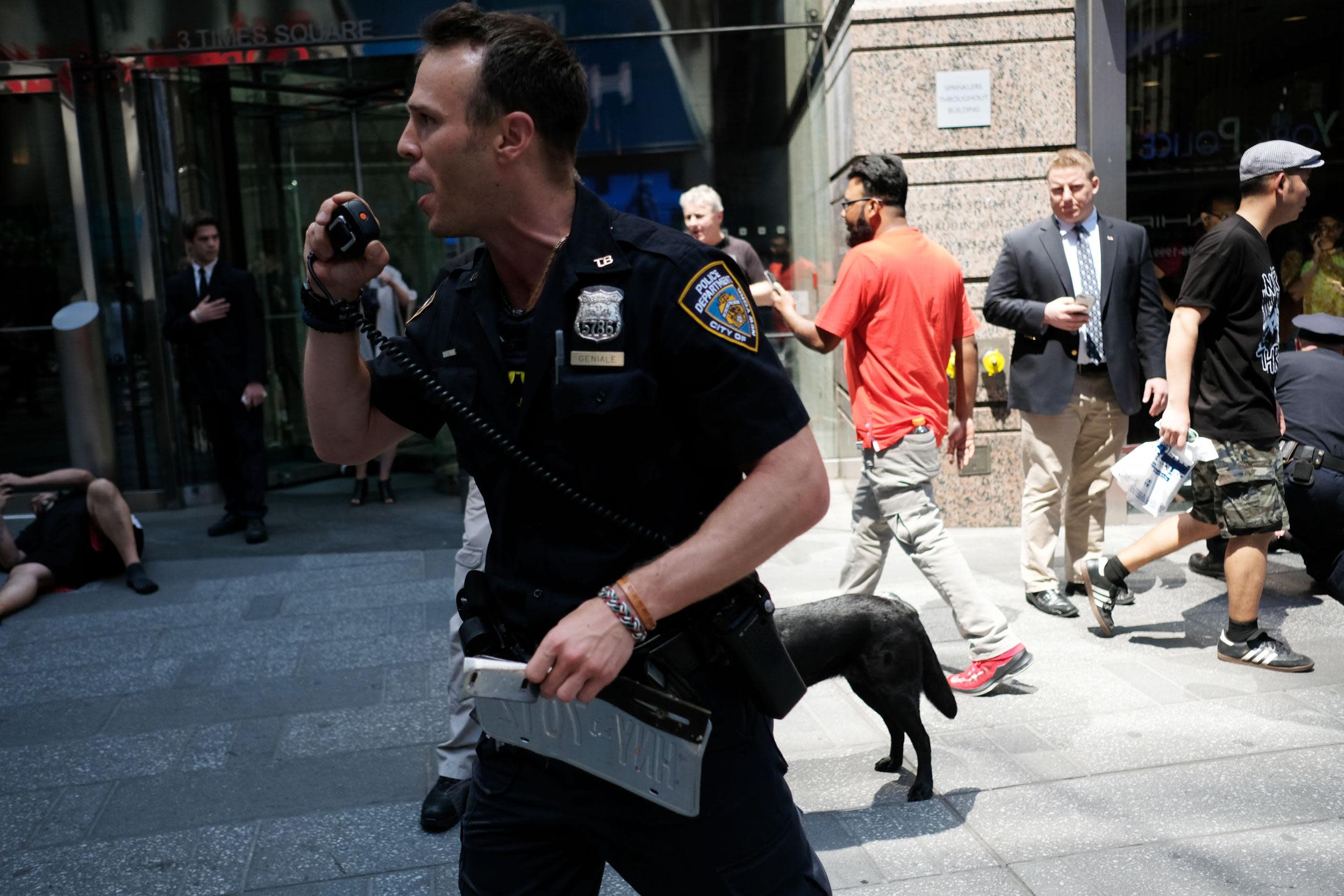 Times Square car crash: NYPD says crash &apos;not terrorist related&apos;