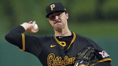 Associated Press - Rookie Paul Skenes pitched one-run ball over six innings to win his fourth straight decision and lead the Pittsburgh Pirates over the Cincinnati Reds 4-1 on Monday night.  Skenes