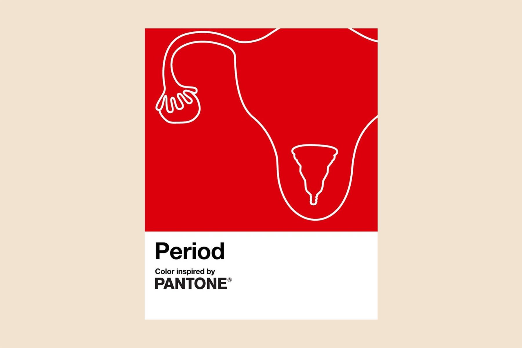 Pantone Released A New Red Shade Called “period” In Hopes