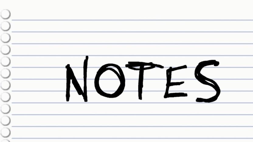 Switch Notes app 