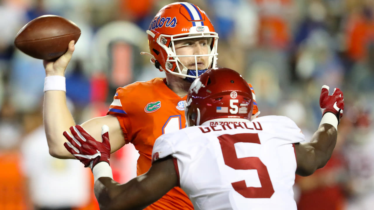 Potential 49ers NFL draft target Kyle Trask throws six TDs ...