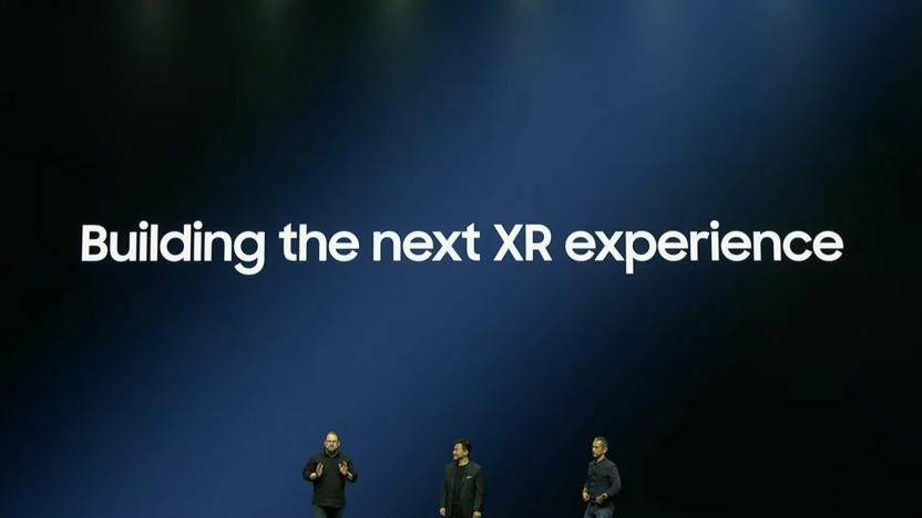 Samsung XR headset teaser at Unpacked 2023