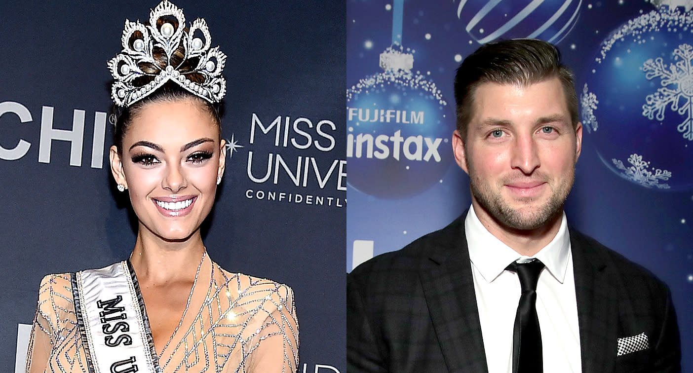 Tim Tebow Confirms He's Dating Miss Universe 2017 Demi-Leigh Nel