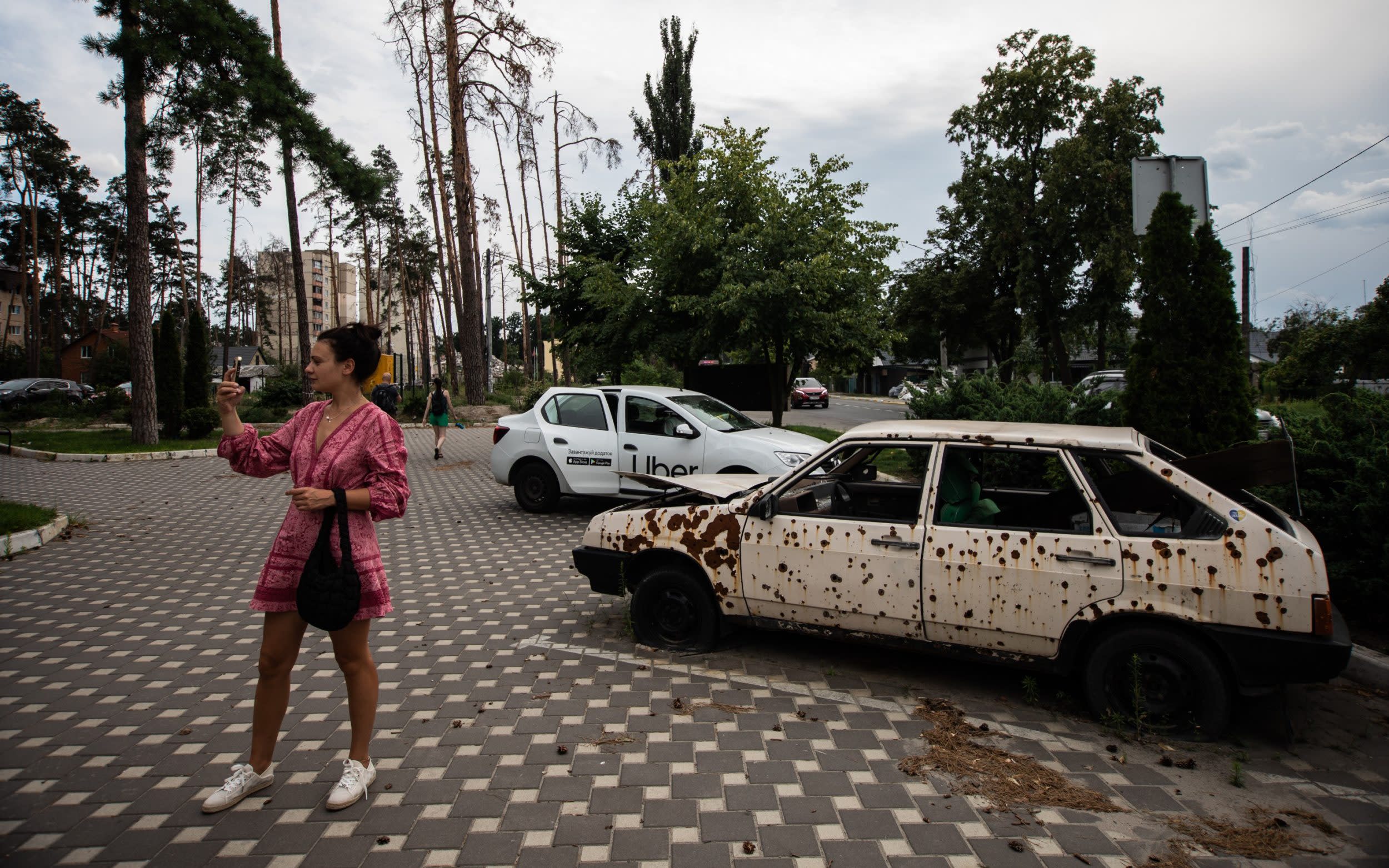 War crime tour for £3,000: The tourists flocking to gawp at Ukraine’s horror