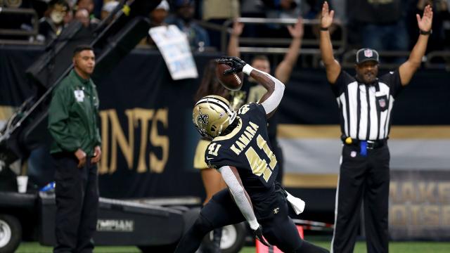 Alvin Kamara 'even-tempered' entering first career playoff game