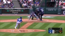 Javier Báez's two-run double