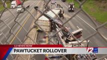 I-95 reopens after tractor-trailer rollover in Pawtucket