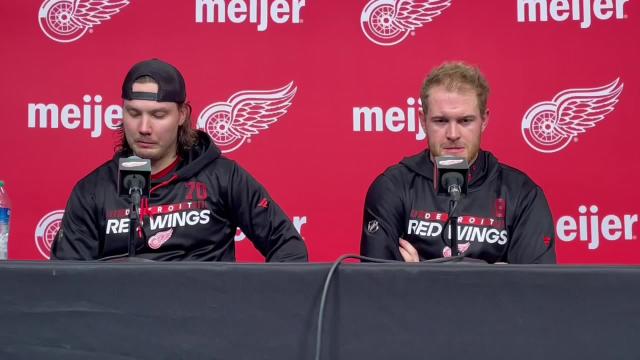 Detroit Red Wings on their shootout loss to Buffalo: Something to build on