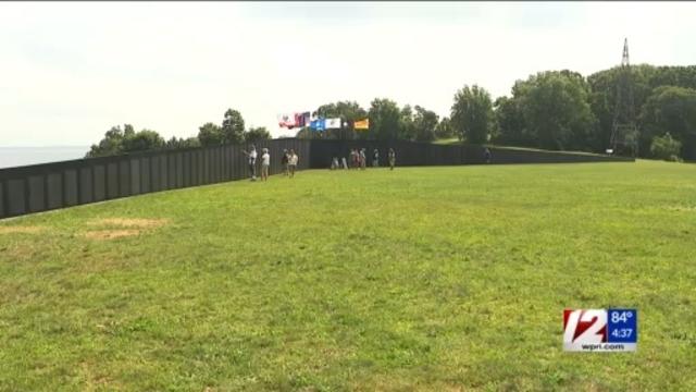 vietnam memorial aerial