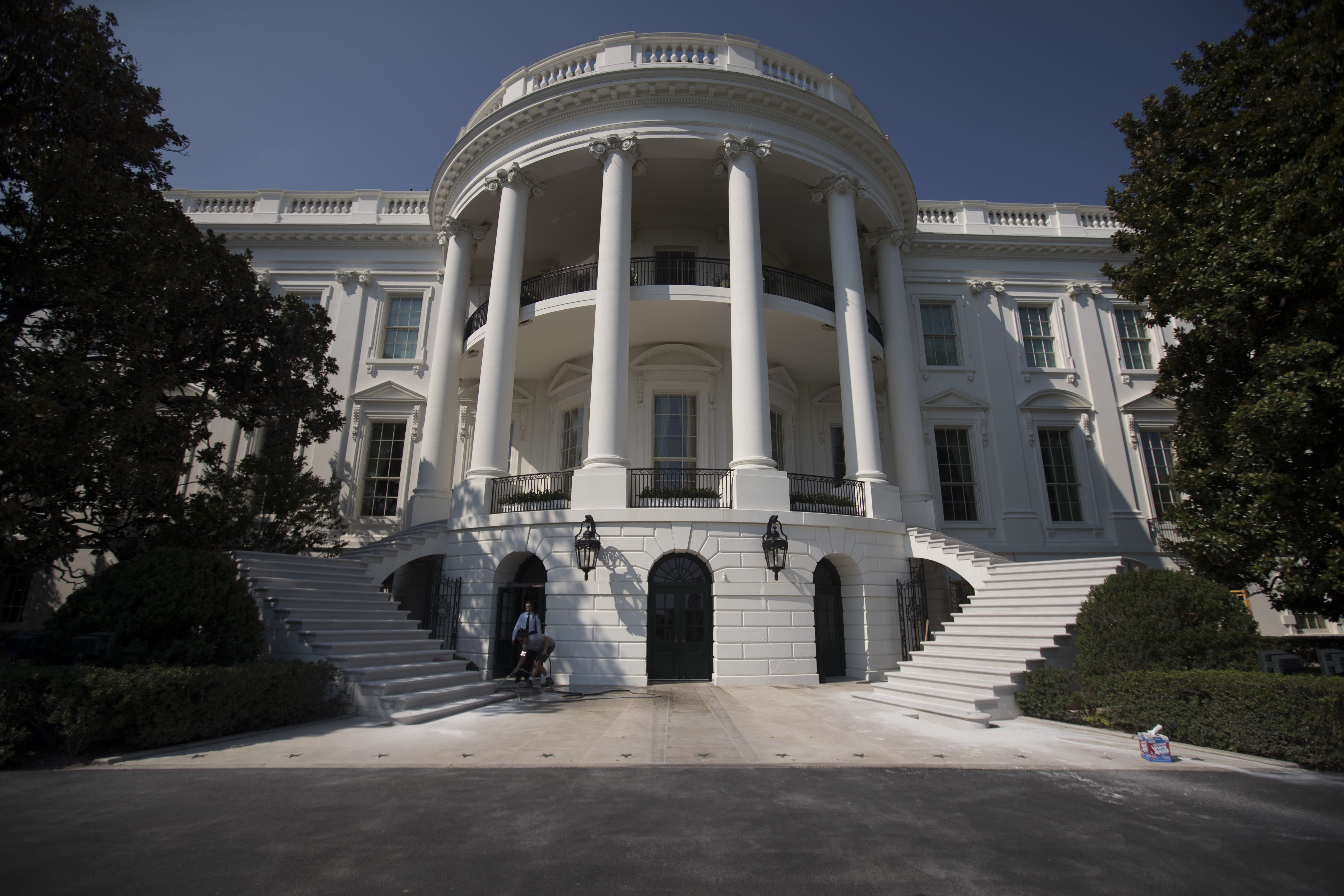 White House renovation photos released