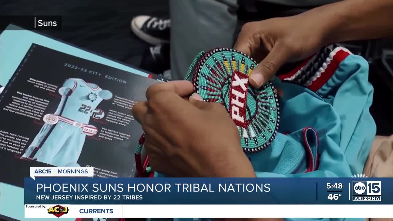 New Phoenix Suns uniform honors Arizona's 22 tribal nations