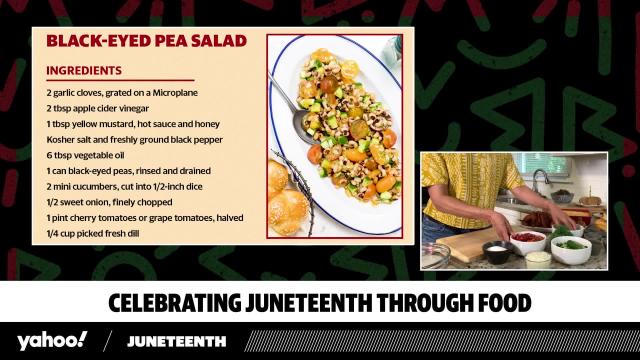 Juneteenth: Chef Carla Hall serves up black-eyed peas